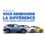 AramisAuto: AmarisAuto vous rembourse la différence si vous trouvez la même voiture moins cher ailleurs
