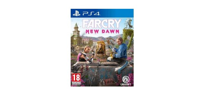 Maxi Toys: Jeu Far Cry New Dawn sur PS4 et Xbox One à 19,98€ au lieu de 44,99€