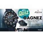 Ekosport: 1 montre "AlpinerX" Alpina Watches à gagner