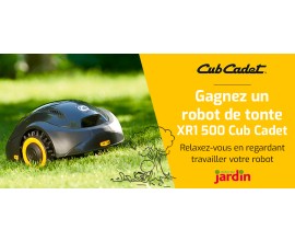 Détente Jardin: 1 robot de tonte XR1 500 Cub Cadet à gagner