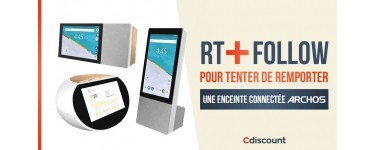 Cdiscount: Tentez de gagner 3 enceintes intelligentes Archos Hello