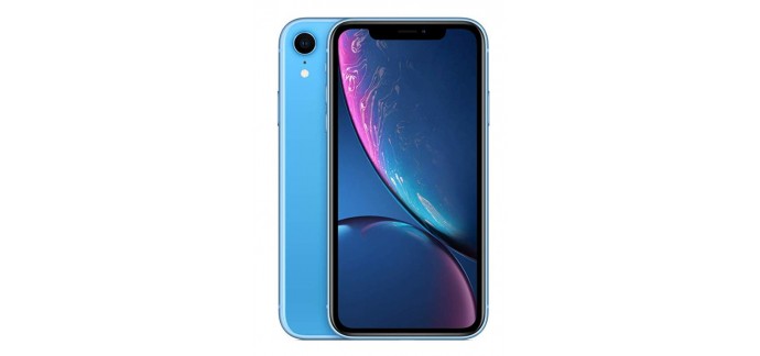 Amazon: Apple iPhone XR - 64 Go - Bleu à 699€ au lieu de 855.28€