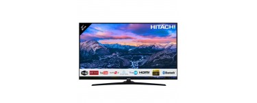 Cdiscount: Téléviseur Smart TV LED HITACHI - 32'' (80cm) - Full HD - 3xHDMI - USB à 269.10€ au lieu de 299€