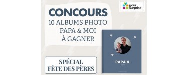 Familiscope: 10 x 1 album photo pour la Fête des Pères à gagner