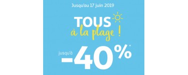 Auchan: Jusqu'à 40% de réduction sur une sélection de produits de beauté, linge de maison, jardin et jouets