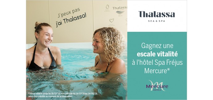 Parents: Tentez de gagner un séjour pour 2 personnes en thalassothérapie à Fréjus 