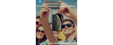 Le Parisien: Tentez de gagner 1 iPhone XS Max 512 Go