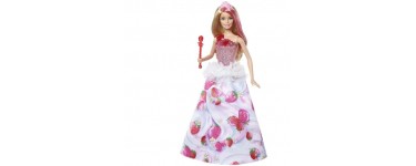 Auchan: MATTEL Poupée Barbie princesse bonbons sons et lumières à 12.99€ au lieu de 19.99