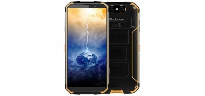 Cdiscount: Blackview BV9500 4G Smartphone 5,7 '' IP68 Android 8.1 4Go + 64Go 10000mAh - Jaune à 233.99€