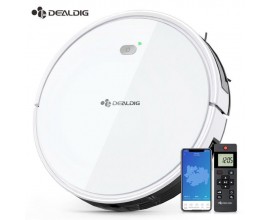 Cdiscount: Aspirateur Robot DEALDIG 8 Compatible avec Alexa et Google home à 149.62€ au lieu de 568.96€