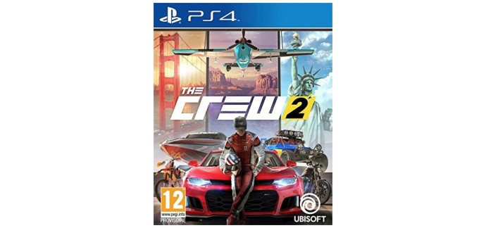 Amazon: Jeu The Crew 2 sur PS4 à 14,99€