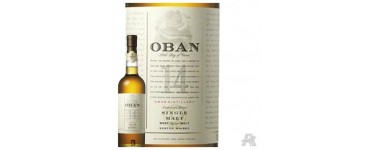 Auchan: OBAN Whisky Oban 14 ans avec étui 43% à 50.40€ au lieu de 56€