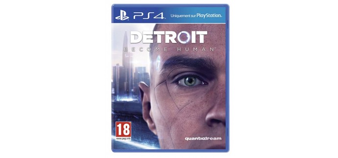 Amazon: Detroit: Become Human sur PS4 à 24,99€