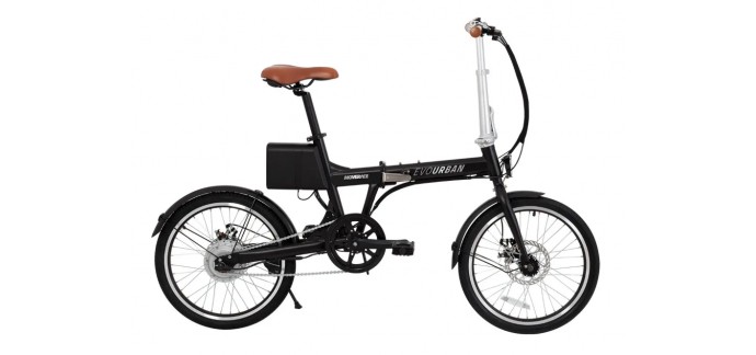 Rakuten: Vélo Electrique Pliable Mr Urban Ebike 20' Black à 449.95€ au lieu de 700€