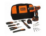 Cdiscount: BLACK & DECKER Perceuse visseuse sans fil 10,8 V avec outillage à main et sac de transport à 44.99€