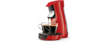 eBay: PHILIPS SENSEO Viva Café HD6563/81 Cafetière à dosettes Crema Plus rouge à 49.90€ au lieu de 89.99€