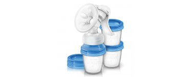 eBay: PHILIPS Tire-lait manuel Avent SCF330/13 coussin masseur souple 3 pots 0-6 mois à 29.90€