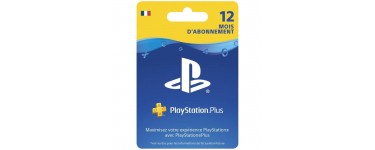 Cdiscount: Abonnement Playstation Plus 12 Mois PSVita-PS3-PS4 à 41.99€ au lieu de 59.99€