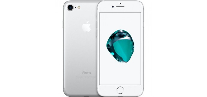 Auchan: Apple - Iphone 7 - Reconditionné - Grade A+ - 128 Go - Argent - RIF à 399.90€ au lieu de 449.90€