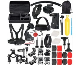 Rakuten: Accessoire 49-In-1 Kit pour GoPro 7/6/5/4/3 + / 3/2/1 Hero Session 5 / SJ4000 / 5000 à 25.76€