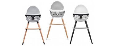 Groupon: Chaise haute pour bébé 2-en-1 style Scandinave Kinderkraft à 89,99€