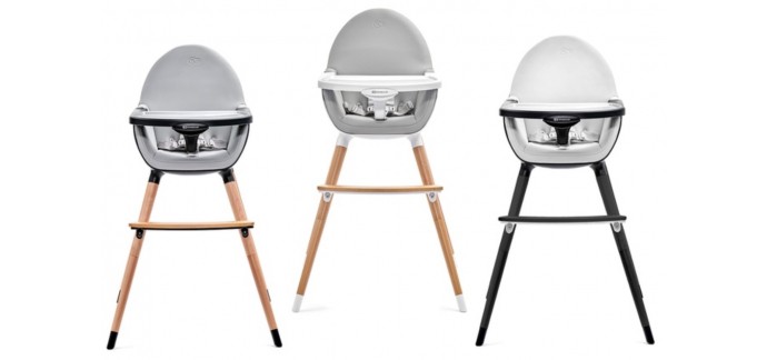 Groupon: Chaise haute pour bébé 2-en-1 style Scandinave Kinderkraft à 89,99€