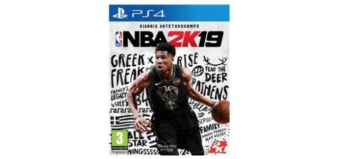 Fnac: NBA 2K19 sur PS4 à 19.99€ au lieu de 49.99€