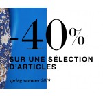Zara: 40% de réduction sur une sélection d'articles sur la collection printemps-été 2019