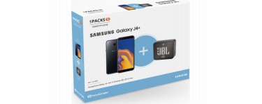 Boulanger: Smartphone Samsung Pack J4+ Noir + Enceinte JBL Go 2 à 149€ au lieu de 169€