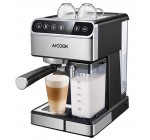 Amazon: Aicook Machine à Café Automatique,15 Bar Cafetiere Expresso avec Écran Tactile LCD à 87.99€