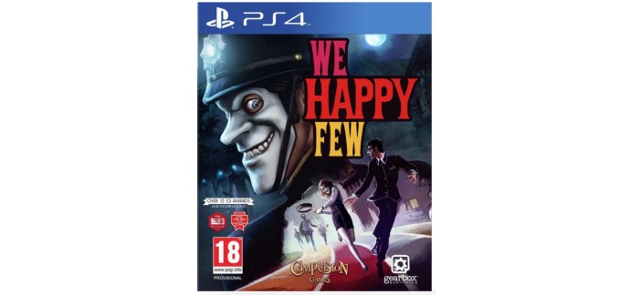 Micromania: We Happy Few PS4 à 19.99€ au lieu de 29.99€