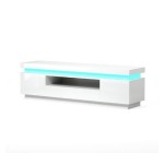 Cdiscount: FLASH Meuble TV avec LED contemporain blanc laqué brillant - L 165 cm à 199.99€ au lieu de 419.99€