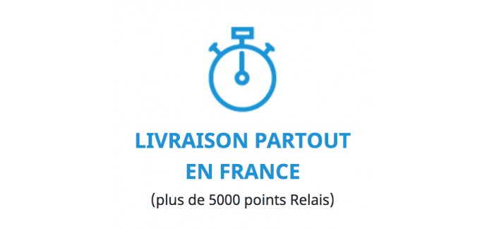 Excedingue: Livraison dans plus de 5000 points relais partout en France