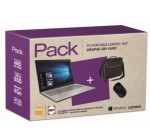 Fnac: PC Portable Lenovo IdeaPad 320-15AST 15.6" + sac de transport et souris sans fil à 499,99€