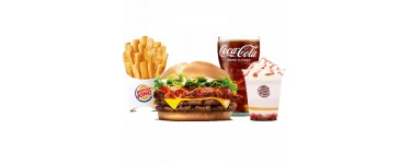 Burger King: 10% de réduction sur l'addition en vous créant un compte The Kingdom sur le site