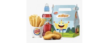 Burger King: 1 menu King junior offert pour un menu king size acheté