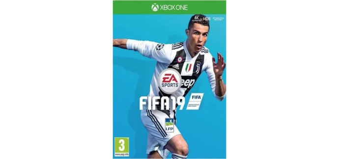 Rakuten: FIFA 19 sur Xbox One à 24.99€ au lieu de 29.99€