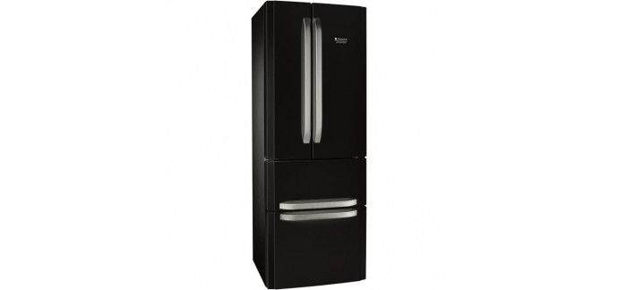 Cdiscount: Réfrigérateur multi-portes HOTPOINT E4DAABC - 402L 292+110 - Froid ventilé No frost - Noir à 549.99€