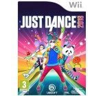 Rakuten: Just Dance 2018 sur Wii à 11.99€ au lieu de 19.99€
