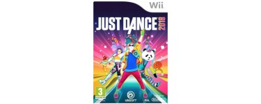 Rakuten: Just Dance 2018 sur Wii à 11.99€ au lieu de 19.99€