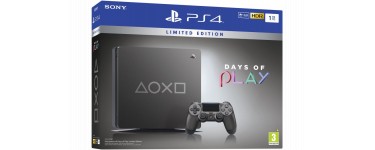 Boulanger: Console PS4 Sony PS4 1To Days of Play 2019 à 299€ au lieu de 349€