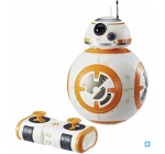 Auchan: Robot radiocommandé HASBRO Star Wars BB8 à 24.90€ au lieu de 49.99€
