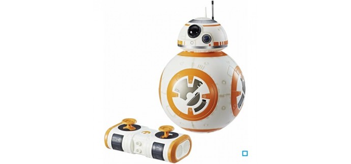 Auchan: Robot radiocommandé HASBRO Star Wars BB8 à 24.90€ au lieu de 49.99€