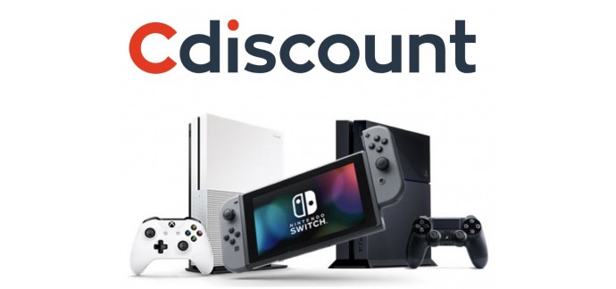 Cdiscount: -50€ sur une une sélection de packs PS4, Nintendo Switch et Xbox One pour le lancement des soldes
