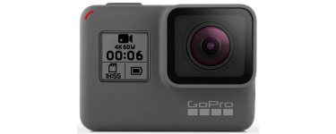Darty: Caméra sport GOPRO HERO 6 BLACK à 269.99€ au lieu de 429.99€