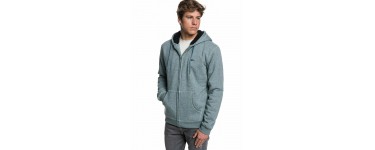 eBay: Sweat à capuche zippé doublé en matière sherpa Quiksilver™ Everyday - Homme à 36.40€