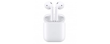 Cdiscount: Apple AirPods avec boîtier de charge (Dernier Modèle) à 109,99€