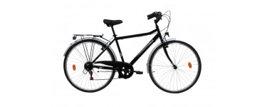 Rue du Commerce: Vélo de ville City 40 noir TOP LIFE à 99€ au lieu de 159€