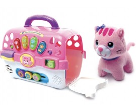 Auchan: Jouet VTECH Mon p'tit chat interactif et sa box magique en soldes à 15,50€