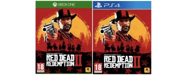 Fnac: Red Dead Redemption 2 sur PS4 ou Xbox One à 19,99€